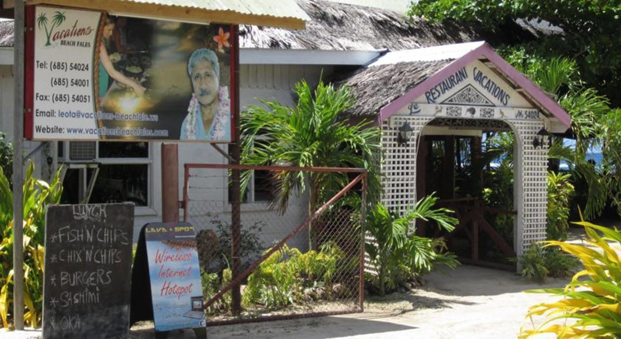 فندق Manaseفي  Vacations Beach Fale المظهر الخارجي الصورة
